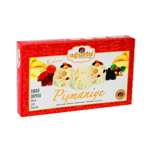 Uğurlu Floss Helva, Fındıklı ve Meyveli Pişmaniye 260 g