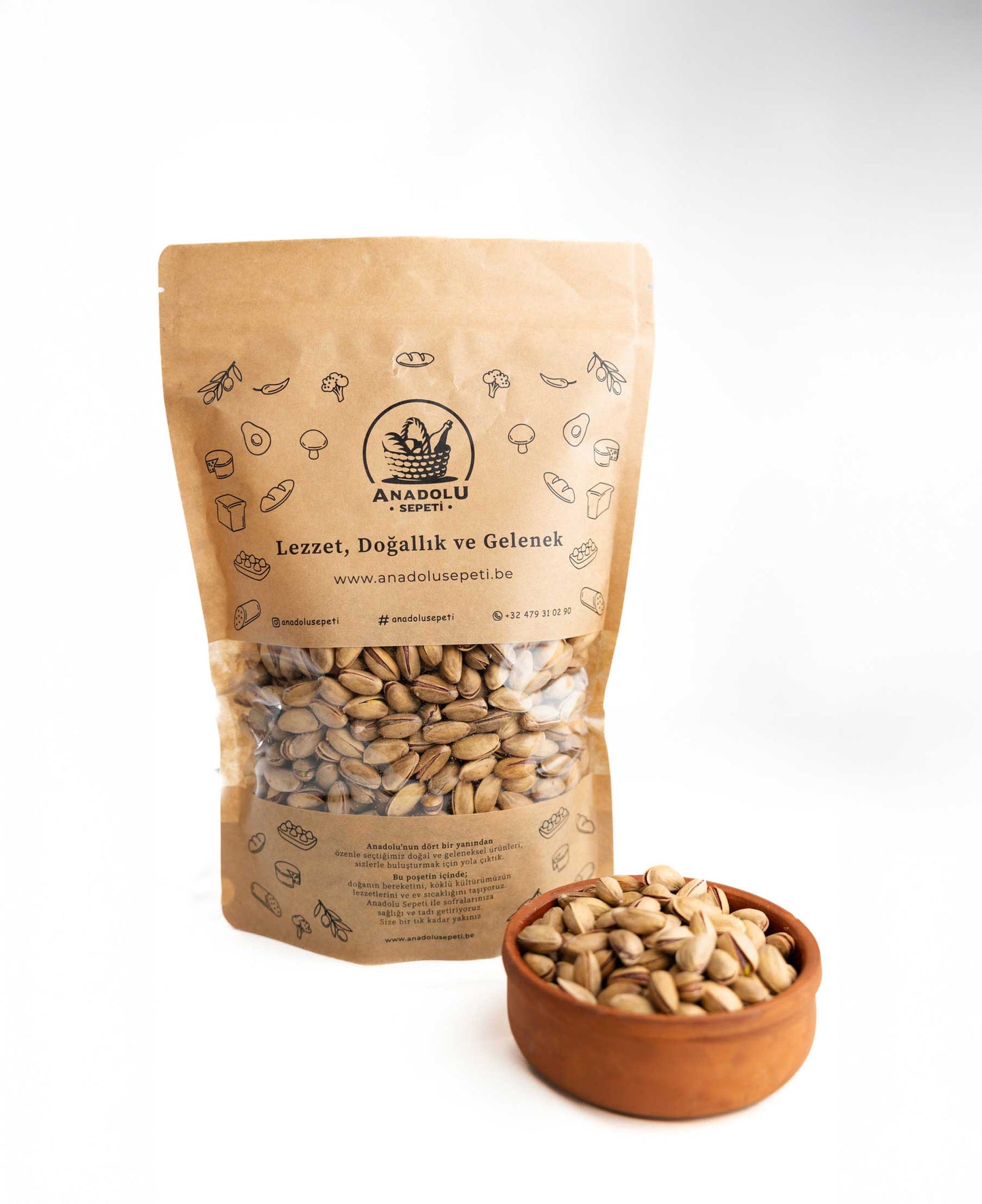 Ana Çıtlak Kavrulmuş Antep Fıstık 800 gr