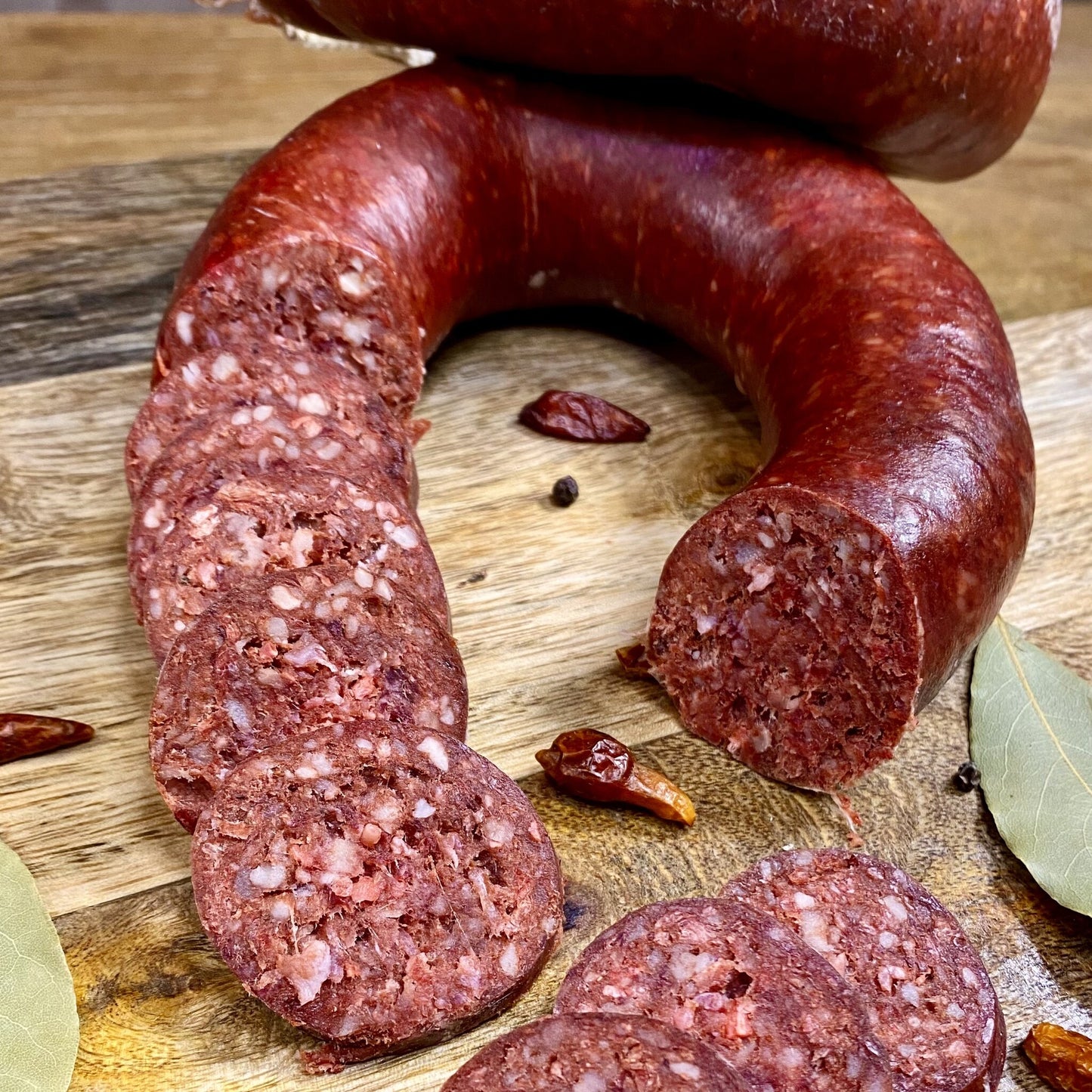 Özel Üretim El Yapımı Kasap Sucuğu 450-500 g %100 Helal Sertifikalı