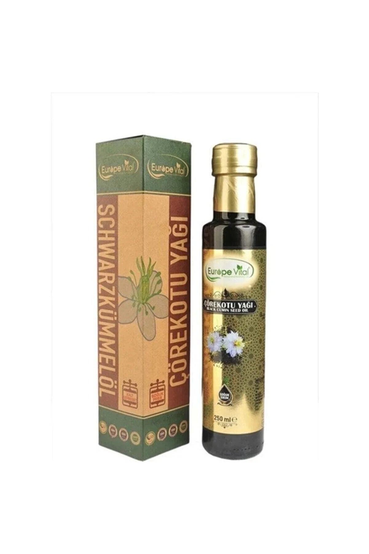 Çörek Otu Yağı Soğuk Sıkım 250 ml