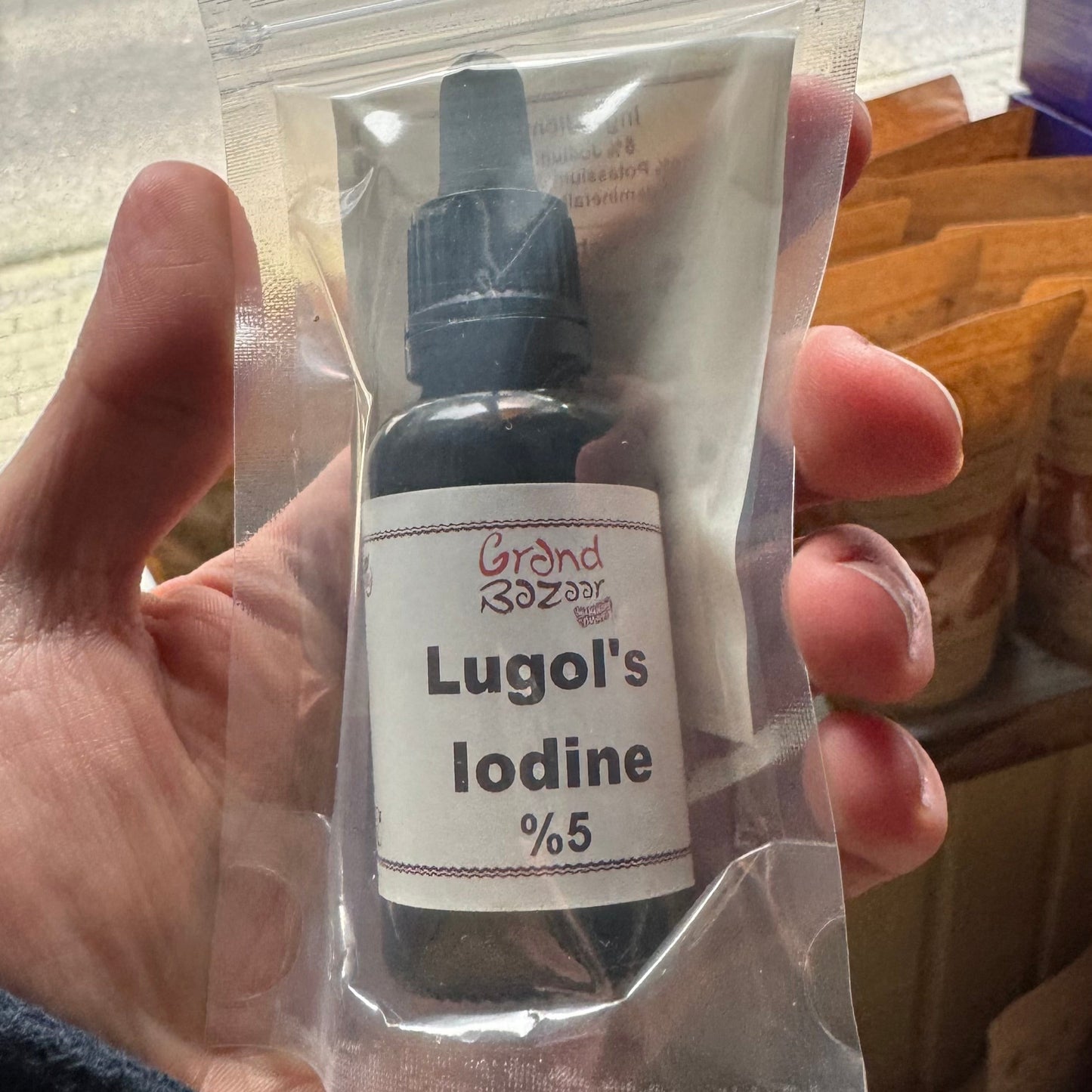 Lugolsche Lösung (5 % Jod) 30 ml