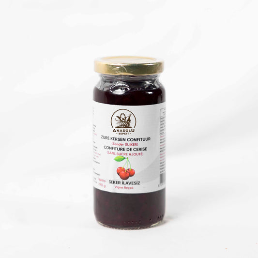 Katkısız Şeker İlavesiz Kiraz Reçeli 290g